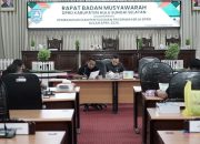 Susun Agenda April 2026, Banmus DPRD HSS Gelar Rapat Koordinasi Bersama Eksekutif