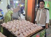 Pastikan Aman, Satgas Pangan Polda Kalsel Pantau Stok Bahan Pokok di Pasar Kuripan