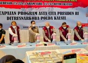 Polda Kalsel Musnahkan 75,2 Kg Sabu dan Belasan Ribu Ekstasi Hasil Ungkap Kasus Narkoba