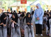 Dorong Pola Hidup Sehat Remaja, Ketua TP PKK HSS Pimpin Aksi Bergizi di SMKN 2 Kandangan