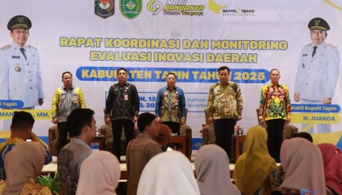 Monev Inovasi Daerah, Wabup Juanda Dorong Tapin Raih Predikat Terinovatif 2026