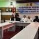 Wakil Gubernur Kalsel, Hasnuryadi Sulaiman saat mengunjungi Sekretariat KONI Kalsel. (Dok. Narasi Publik)