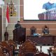 Juru Bicara Pansus LKPJ, Rahmad Jainudin saat menyampaikan rekomendasi atas LKPJ Tahun Anggaran 2025. (Dok. Narasi Publik)