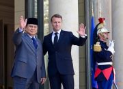 Kunjungi Istana Élysée Prancis, Prabowo dan Macron Gelar Pertemuan Empat Mata