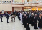 Percepat Visi HSU Bangkit, Bupati Sahrujani Lantik 43 Pejabat Lingkup Pemkab HSU