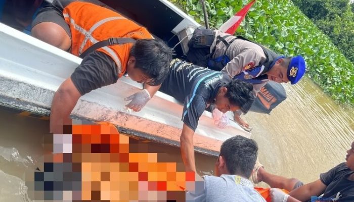 Tiga Hari Pencarian, Korban Tenggelam di Sungai Martapura Ditemukan Meninggal Dunia