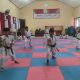 Dojo ASKI Kodim 1001/HSU-BLG gelar uji kenaikan sabuk karateka. (Dok. Istimewa)