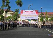 Hari Kesadaran Nasional, Kapolres HSU Beri Penghargaan untuk 18 Personel Berprestasi