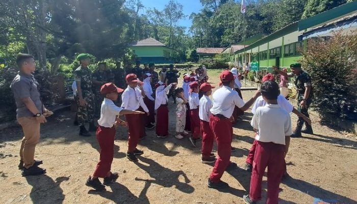 Sasar Sektor Strategis, Yonif TP 829/BA Perkuat Kemanunggalan Lewat Serbuan Bakti Teritorial