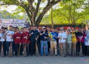 Bupati Sahrujani Pimpin Gerakan Moral HSU Asri di Stadion Karias