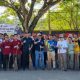 Bupati Sahrujani Pimpin Gerakan Moral HSU Asri di Stadion Karias. (Dok. Istimewa)