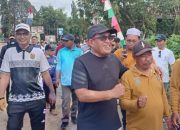 Euforia Hari Jadi HSU ke-74, Ribuan Warga Haurgading Jalan Sehat Bersama Bupati Sahrujani