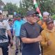 Ribuan Warga Haurgading Jalan Sehat Bersama Bupati Sahrujani. (Dok. Istimewa)