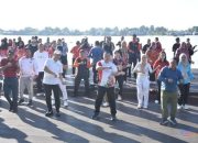 Promosikan Ruang Publik, Pemkab Kapuas Gelar Olahraga Bersama di Pelabuhan KP 3