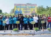 Tekan Inflasi, TP PKK Tapin dan Dinas Pertanian Gerakkan Tanam Cabai Serentak di Lima Desa