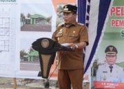 Bupati Wiyatno Hadiri Peletakan Batu Pertama Pembangunan Kantor Subdenpom XXII/1-4 Kapuas