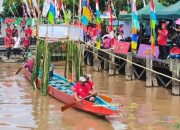 Meriahkan HUT Kapuas, Kecamatan Bataguh Kirim Empat Tim di Lomba Besei Kambe