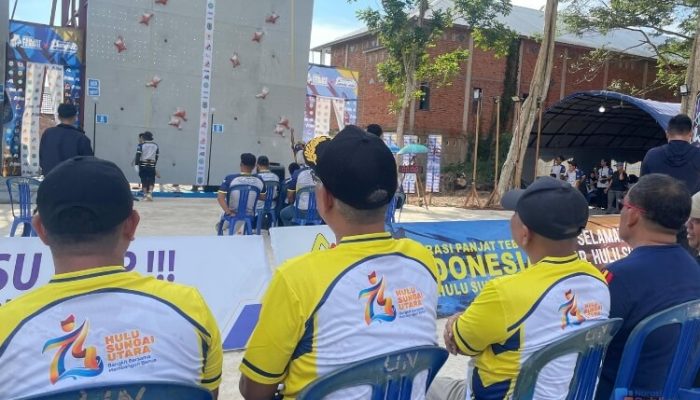 Bupati Sahrujani Buka Sirkuit Panjat Tebing HSU Bangkit Sport Climbing Competition 2026
