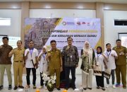 Wabup dan Ketua Dekranasda HSS Buka Pendampingan Sentra IKM Kerajinan Bambu