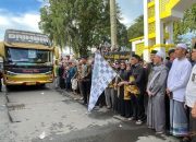 Bupati HSU Lepas Keberangkatan 353 Jemaah Calon Haji di Masjid At-Taqwa Amuntai