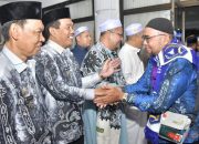 Bupati Syafrudin Noor Lepas Keberangkatan Jemaah Calon Haji HSS Menuju Tanah Suci
