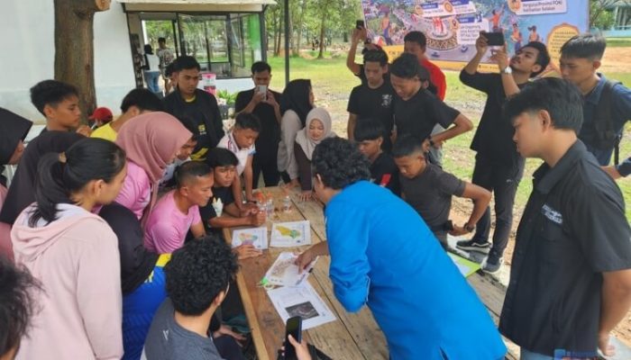 Perkenalkan Inorga Orienteering, FONI Tapin Gelar Coaching Clinic dan Latihan Gabungan Se-Kalsel