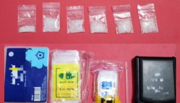 Polres Tabalong Ringkus Residivis Narkoba di Hikun, 6 Paket Sabu Berhasil Disita