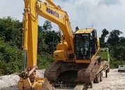 Tingkatkan Konektivitas Desa, Akses Jalan Menuju Jembatan Sei Hyang Mulai Ditimbun