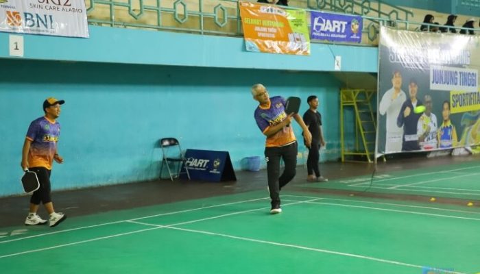 Wabup HSU Tinjau Pelaksanaan Turnamen Pickleball se-Kalsel di Bumi Bertaqwa