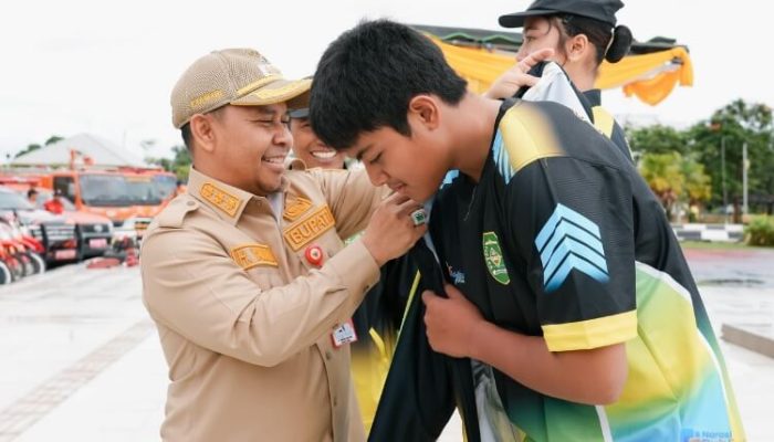 Bupati Tapin Lepas Keberangkatan 81 Atlet Pelajar Menuju POPDA Kalsel 2026