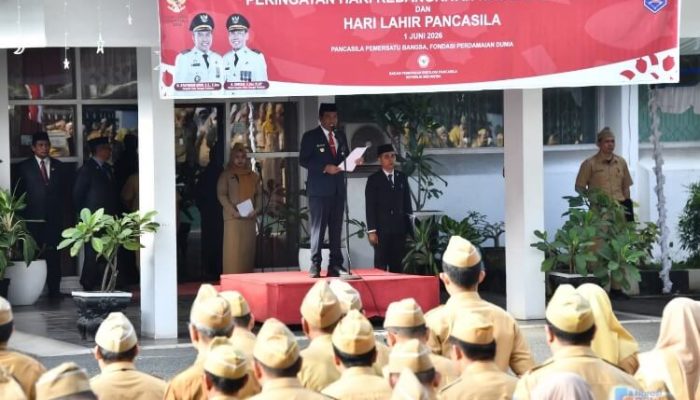 Pimpin Upacara Harkitnas dan Hari Lahir Pancasila, Bupati HSS Ajak Perteguh Persatuan