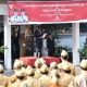 Bupati HSS H Syafrudin Noor memimpin upacara Peringatan Harkitnas ke-118 dan Hari Lahir Pancasila Tahun 2026. (Dok. Prokopim HSS)
