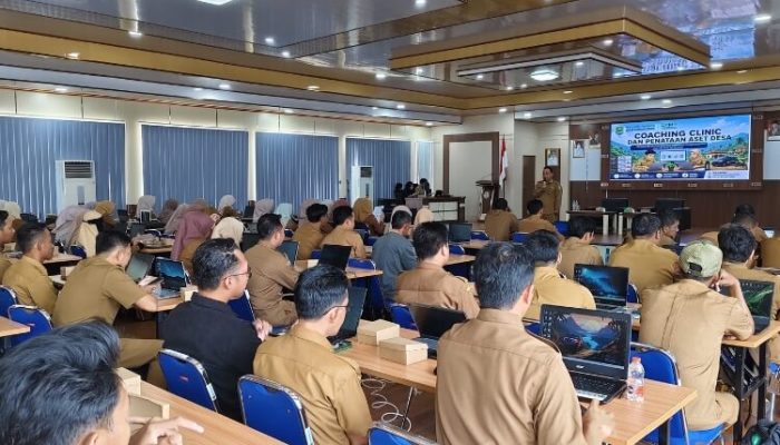 Dorong Digitalisasi Pengelolaan Aset Desa, Bupati HSU Buka Bimtek SIPADES