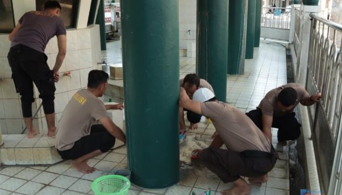 Sambut Hari Bhayangkara ke-80, Polres HSU Gelar Bhakti Religi di Tempat Ibadah