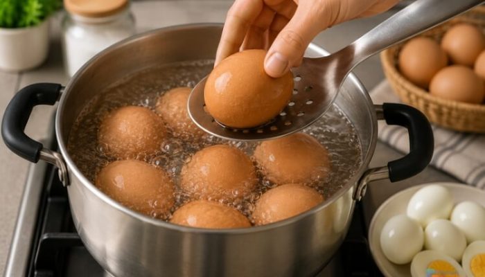 Ibu-Ibu Wajib Tahu! Trik Rahasia Merebus Telur Biar Gampang Dikupas Tanpa Pecah