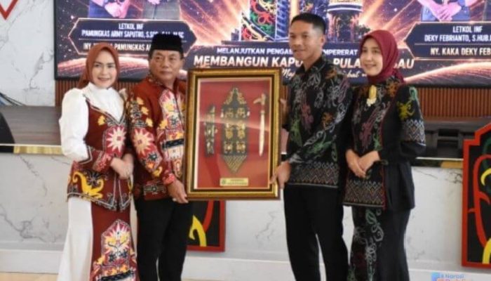 Pimpinan Kodim 1011/Klk Berganti, Pemkab Kapuas Gelar Kenal Pamit