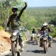 Ratusan Rider Trail mengikuti Touring Bangkit Bersama Membangun Banua HSU Tercinta. (Dok. Istimewa)