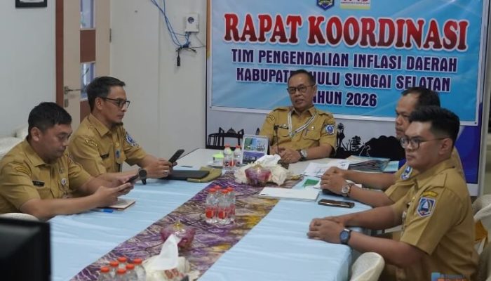 Jaga Stabilitas Harga Kebutuhan Pokok, Sekda HSS Ikuti Rakor Pengendalian Inflasi 2026