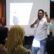Anggota Bawaslu HSU M Khairudin saat menyampaikan materi pada peserta Pendidikan Pengawas Partisipatif. (Dok. Istimewa)