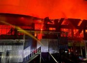 Api Mengamuk di Desa Jingah Bujur HSU, Diduga Hanguskan Kelas MTs Nurul Fajri