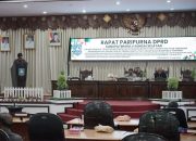 DPRD HSS Gelar Paripurna Tanggapan Eksekutif atas Pandangan Fraksi Dua Ranperda