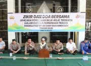 Sambut Hari Bhayangkara ke-80, Polres HSU Gelar Zikir dan Doa Bersama