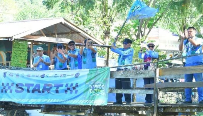 Tembus Event Nasional, Festival Bamboo Rafting 2026 Resmi Dibuka