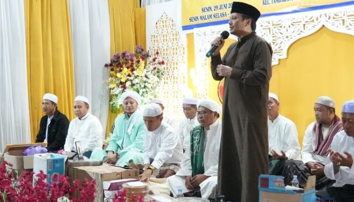 Hasnuryadi Hadiri Tablig Akbar dan Lelang Amal Pembangunan Madrasah di Tapin