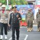 Kapolres HSU, AKBP Agus Nuryanto memimpin Upacara Peringatan Hari Bhayangkara ke-80. (Dok: Istimewa)