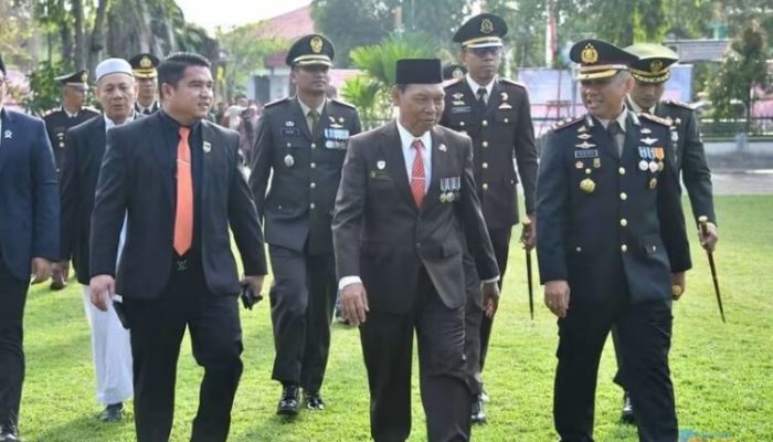 Hadiri HUT Bhayangkara ke-80, Wabup Suriani Puji Kinerja Polres HSS