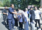 Ikuti Kejuaraan Karate Shukaido Borneo II Se-Kalimantan, Bupati HSS Lepas Kontingen FORKI