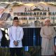 Sekda HSS, Muhammad Noor saat menghadiri peringatan Haul ke-41 Tuan Guru H. Kaderi bin H. Taris di Desa Longawang, Kecamatan Telaga Langsat. (Dok: Prokopim HSS)
