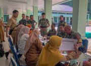 Dinkes HSS Gelar Pemeriksaan Cek Kesehatan Gratis di Yonif TP 829/BA
