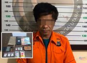 Pengembangan Kasus Ekstasi, Polres HSU Gulung Residivis Narkoba di HST